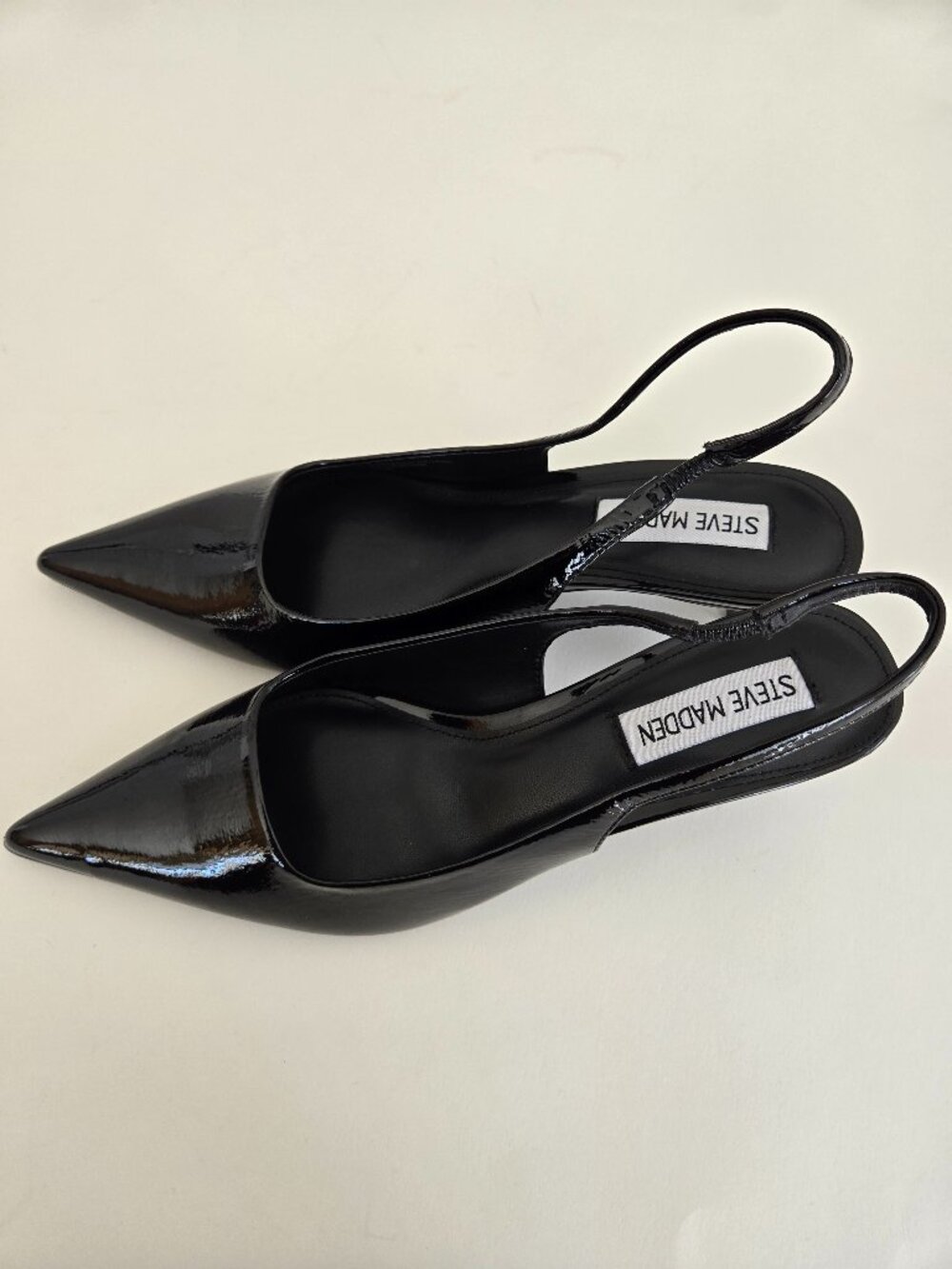 Steve Madden Alynna Slingback Pump Size 8.5M Black - Picture 2 of 12